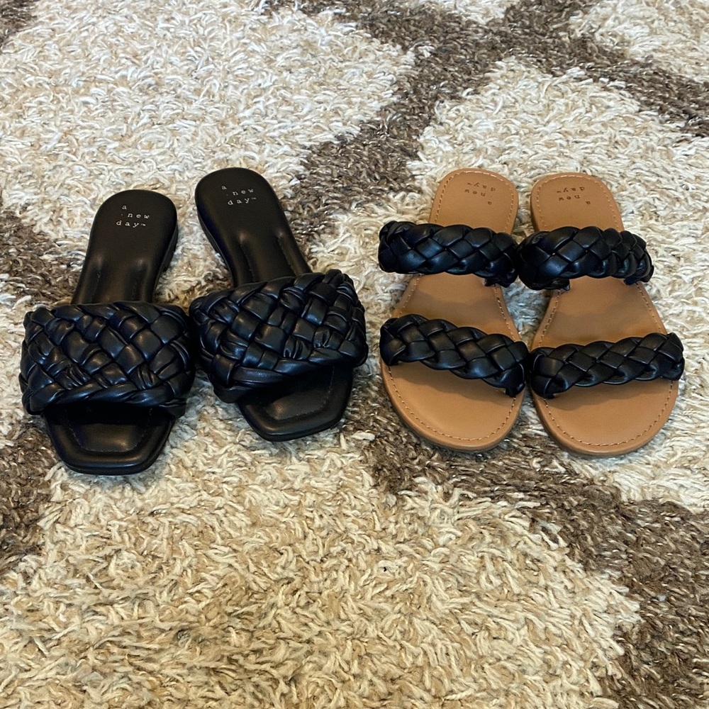2PC a new day sandals - 6 / 6.5